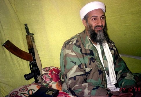 osama bin laden pics. Al Qaeda emir Osama bin Laden