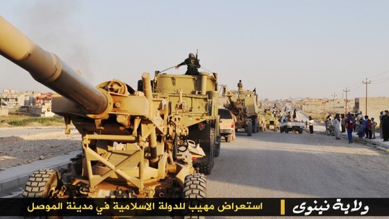 ISIS Holds Parade With Captured US Military Vehicles ISIS Mosul Parade 5 thumb 560x315 3334