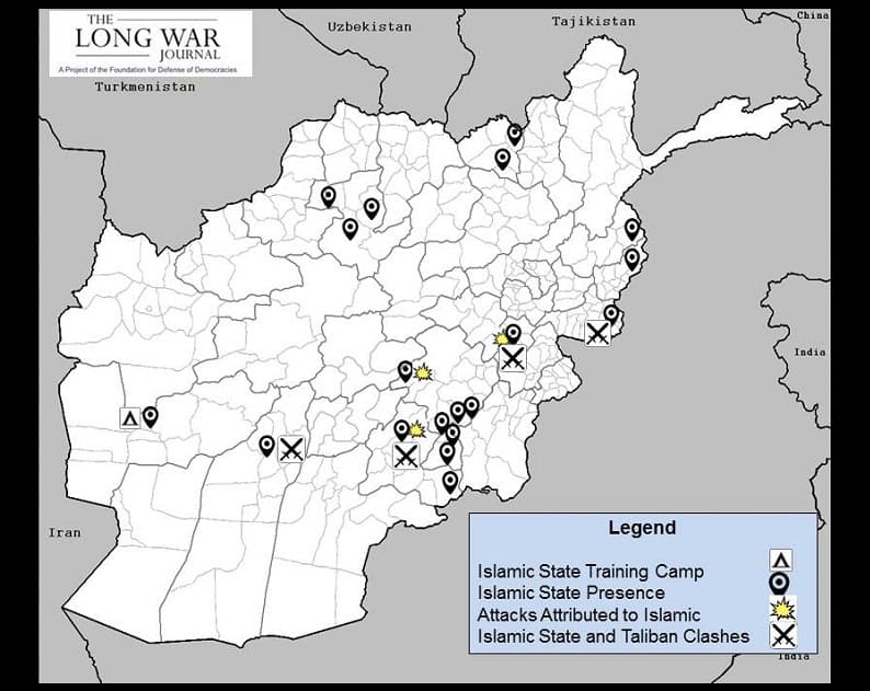 Mapping The Emergence Of The Islamic State In Afghanistan Fdd S Long War Journal