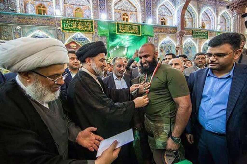 Sistani representatives laud Imam Ali Brigades commander 