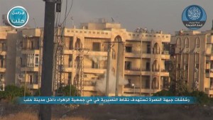 15-07-06 Al Nusrah targeting Assad regime inside the neighborhood 4