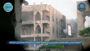 15-07-06 Al Nusrah targets regime in Aleppo with a cannon 2