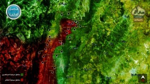15-07-28 Al Nusrah map mid-battle