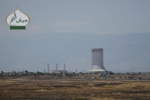 15-07-28 Zeyzoun power station image posted by Ahrar al Sham