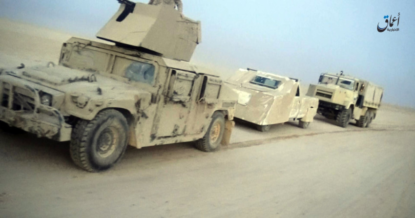 Islamic State suicide vehicles Ramadi