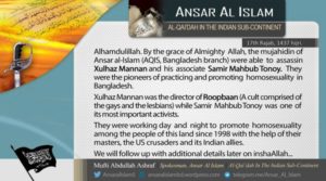 16-04-26 AQIS claims killing activists