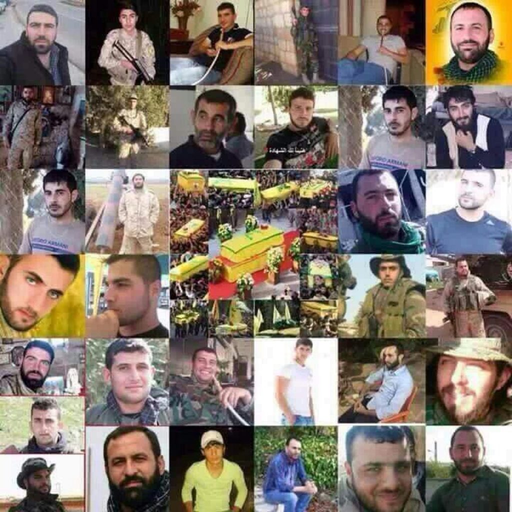 16-06-19 Jaysh al Sunna reposted or posted images of fallen Hezbollah fighters