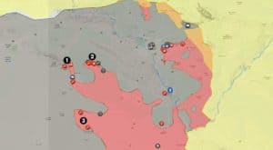 PMF advances in western Mosul axis, Nov. 3. Credit: Lumisis.